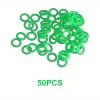 50pcs Camping Nail; Night Luminous Ring; Round Multi-Functional Tents & Canopy Accessories