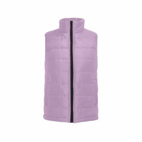 Lilac Purple Mens Padded Vest