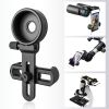 Telescope Phone Stand Durable Portable Microscope Telescope Holder Adapter Universal Mount Fits For Almost All Smartphone