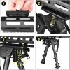 CVLIFE Tactical M-lok Mount Handguard Adapter Low Profile Rifle Accessory Harris Picatinny Bipod Adapter Mount Sling Stud