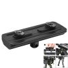 CVLIFE Tactical M-lok Mount Handguard Adapter Low Profile Rifle Accessory Harris Picatinny Bipod Adapter Mount Sling Stud