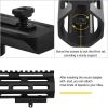 CVLIFE Tactical M-lok Mount Handguard Adapter Low Profile Rifle Accessory Harris Picatinny Bipod Adapter Mount Sling Stud