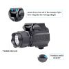 TrustFire G01 Pistol Light 210 Lumens Tactical Weapon Flashlight 2 Modes Mounted Lights for Gl0ck 17 19 21 22 Picatiny