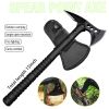 ABS Handle Tactical Axe Outdoor Camping Survival Axe Chopping Trees Self-defense Multi-function Rescue High-end Axe