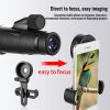 Telescope Phone Stand Durable Portable Microscope Telescope Holder Adapter Universal Mount Fits For Almost All Smartphone