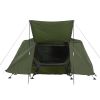 84.6*34.5*49.2in Collapsible Camping Tent with An Integrated Cot Green