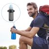 Outdoor Water Purifying Survival Water Filter Bottle For Drinking Water Purifier For Backpacking Emergency Hiking Camping Tool