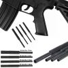 EWOLF 4pcs/set AR 15 Gunsmithing Armorer Steel Roll Pin Starters Punch Hollow End Tool Set Kit 1/16 5/64 3/32 1/8