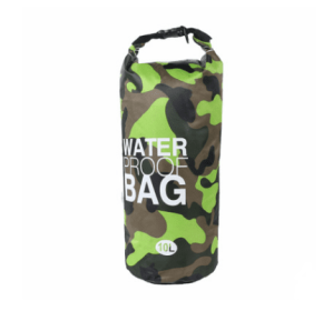 Camouflage waterproof bucket bag (Option: Green-20L)