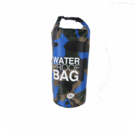 Camouflage waterproof bucket bag (Option: Dark blue-30L)