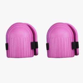 1/2 Pair Soft Foam Knee Pads For Knee Protection, Safety Self Protection For Gardening Cleaning, Protective Sport Kneepad (Color: pink)