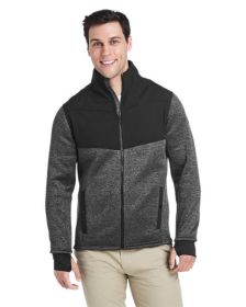 Men's Passage Sweater Jacket - BLACK POWDR/ BLK - S (Color: POLAR POWDR/ BLK)