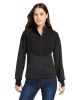 Ladies' Passage Sweater Jacket - BLACK POWDR/ BLK - XS