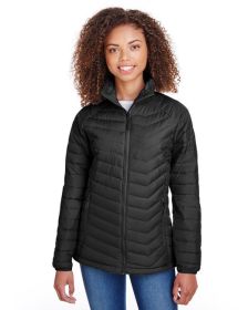 Ladies' Powder Lite™ Jacket - CRUS GY SPRK PRT - L (Color: Black)