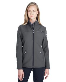 Ladies' Transport Soft Shell Jacket - BLACK/ RED - XS (Color: POLAR / WHITE)