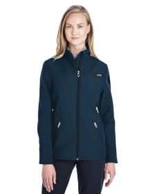 Ladies' Transport Soft Shell Jacket - BLACK/ RED - XS (Color: FRONTIER/ BLACK)