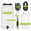 Miniwell Outdoor Gravity Water Filter System for Hiking, Camping, Survival and Travel