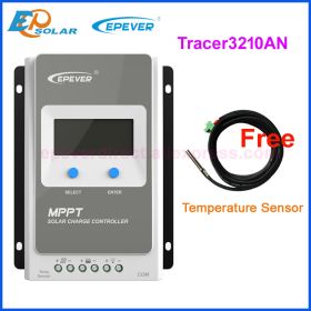 EPEVER 10A 20A 30A 40A MPPT Solar Charge Controller 12V24V Solar Panel Power Regulator Charger Tracer1206AN 2206AN 3210AN 4210AN (Color: Tracer3210AN)