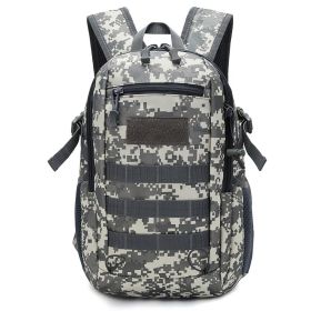 Outdoor Tactical Backpack Men Waterproof Sport Travel Bags Small Camping Mochila Fishing Hunting Rucksacks (Color: ACU)