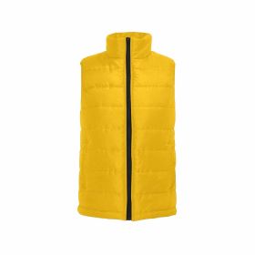 Amber Orange Mens Padded Vest (size: XS)