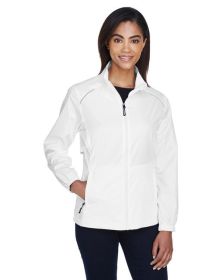 CORE365 78183 Ladies' Techno Lite Motivate Unlined Lightweight Jacket (Color: White)