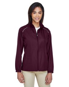 CORE365 78183 Ladies' Techno Lite Motivate Unlined Lightweight Jacket (Color: BURGUNDY)