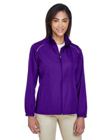 CORE365 78183 Ladies' Techno Lite Motivate Unlined Lightweight Jacket (Color: CAMPUS PURPLE)