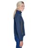 Ladies' Soft Shell Colorblock Jacket - CHARCL/ DK CHRCL - S