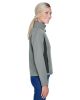 Ladies' Soft Shell Colorblock Jacket - CHARCL/ DK CHRCL - S