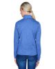 UltraClub 8618W Ladies' Cool & Dry Heathered Performance Quarter-Zip