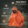 Emergency Rain Poncho Weather Proof Outdoor Survival Camping Gear