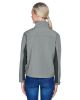 Ladies' Soft Shell Colorblock Jacket - CHARCL/ DK CHRCL - S