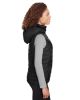 Ladies' Supreme Puffer Vest - BLACK - S