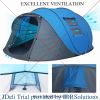 6 Person Easy Pop Up Awnings Setup,Waterproof, Double Layer,Instant Family Tents for Camping,Hiking & Traveling Awnings