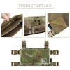 KRYDEX Tactical MK3 Micro Fight Chassis For MK3 MK4 Chest Rig Spiritus Style Front Panel JPC LV119 Plate Carrier Placard Gear