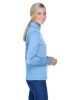 UltraClub 8618W Ladies' Cool & Dry Heathered Performance Quarter-Zip